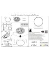 CUMBUCO II * PLAFÓN LED 30W NEGRO CCT